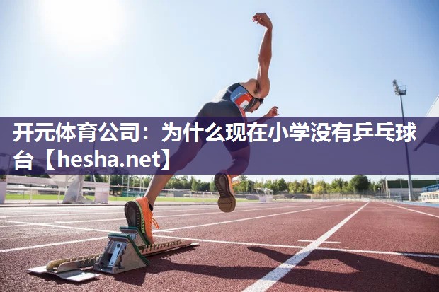 为什么现在小学没有乒乓球台